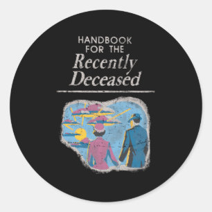 Adesivo Redondo Manual Para O Recente Falecido, Pré-Incomodado