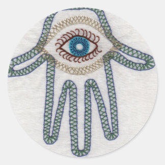 Adesivo Redondo mão