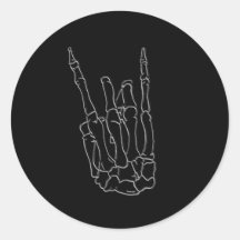 Mão de Esqueleto Estrela do Rock Festa de Aniversá