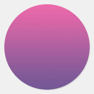 Adesivo Redondo Mão Rosa e Roxo