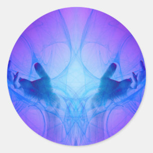 Adesivo Redondo Mãos curas