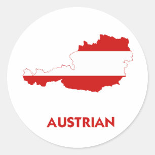 ADESIVO REDONDO MAPA AUSTRÍACO