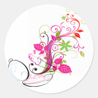 Adesivo Redondo maquiagem, J.E.M.