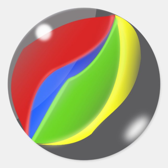 Adesivo Redondo Marble (Frente)