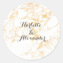 Marble branco e Dourado
