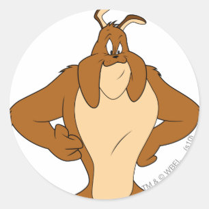 Adesivo Redondo Marc Antony Happy