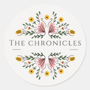 Adesivo Redondo Marca