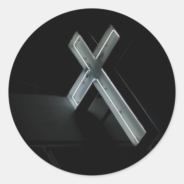 Adesivo Redondo marca o local (Frente)