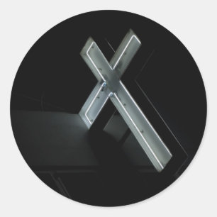 Adesivo Redondo marca o ponto