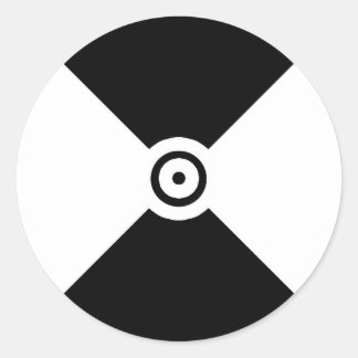 Adesivo Redondo Marcador de Rastreamento Tipo 1