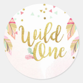 Adesivo Redondo Marcadores de Favoritos de um Partido Selvagem Pin