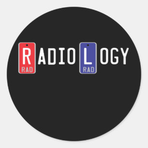 Adesivo Redondo Marcadores do diodo emissor de luz da radiologia