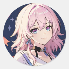 Adesivo Redondo March 7th HSR