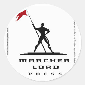 Adesivo Redondo Marcher Lord Press Stickers
