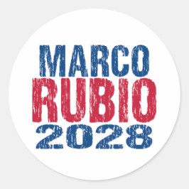 Adesivo Redondo Marco Rubio 2028 (dis)