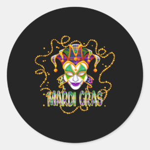 Adesivo Redondo Mardi Gras Camisas Homens Mardi Gras Kids Mardi G