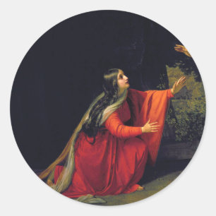 Adesivo Redondo Maria Madalena