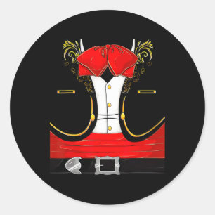 Adesivo Redondo Mariachi Halloween Costume Charro Cinco De