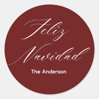 Adesivo Redondo Maridad Feliz