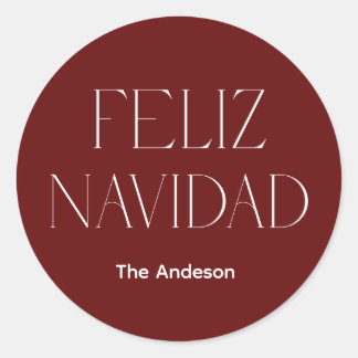 Adesivo Redondo Maridad Feliz