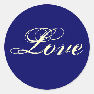 Adesivo Redondo MARINHO BLUE Love Stickers - Personalizado