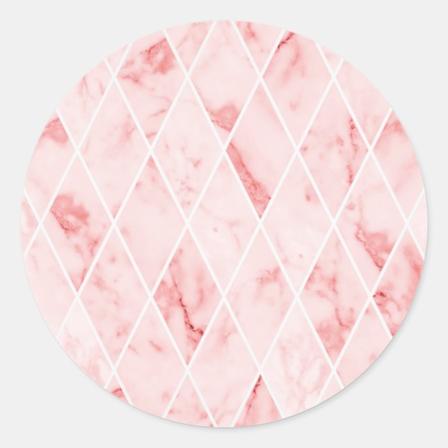 Adesivo Redondo mármore (Frente)