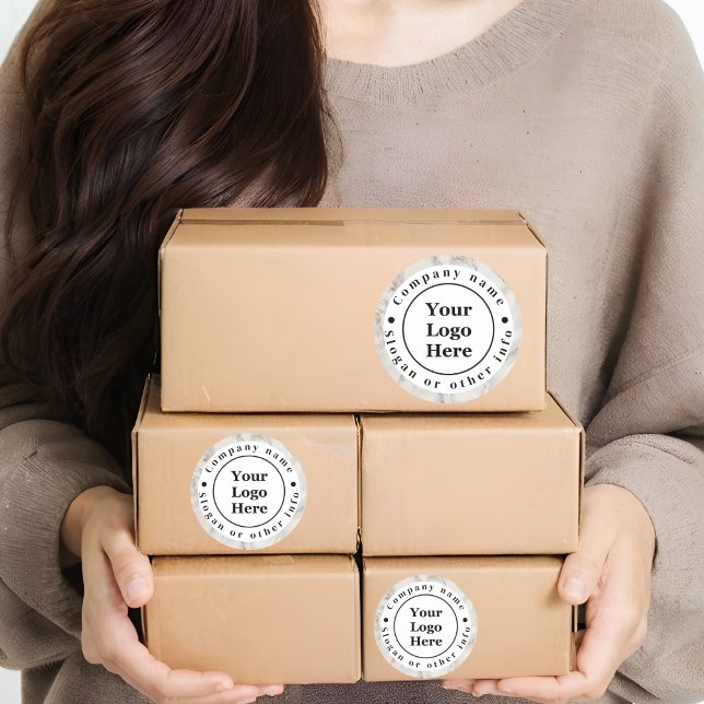 Adesivo Redondo Mármore bege (Criador carregado)