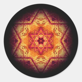 Adesivo Redondo Mármore do diabo - padrões