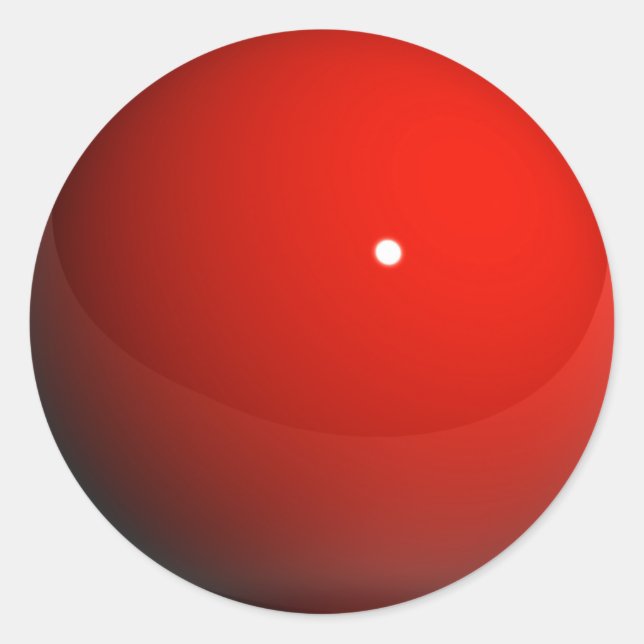 Adesivo Redondo Mármore Vermelho (Frente)