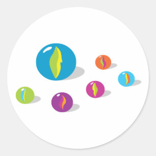 Adesivo Redondo Mármores legal