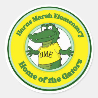 Adesivo Redondo Marshall Stickers