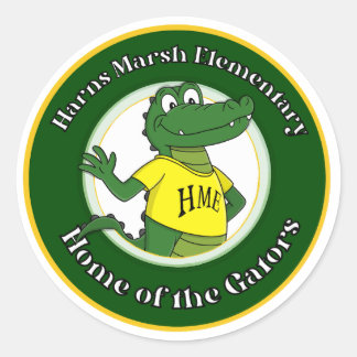 Adesivo Redondo Marshall Stickers