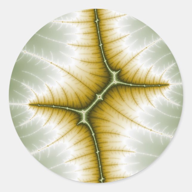 Adesivo Redondo Mart - Fractal (Frente)