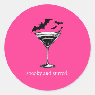 Adesivo Redondo Martini Bats