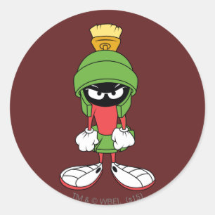 Adesivo Redondo MARVIN, O MARTIAN™ Upset