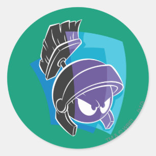 Adesivo Redondo MARVIN THE MARTIAN™ Expressive 14