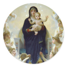 Mary com Anjos - Regina Angelorum