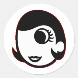 Adesivo Redondo Mary Prankster