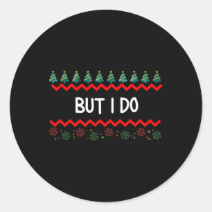 Adesivo Redondo Mas eu faço Natal