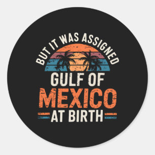 Adesivo Redondo Mas Foi Ignorado No Golfo Do México No Nascimento