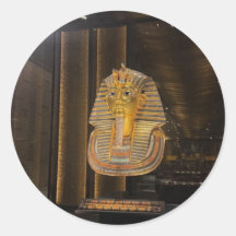 Máscara dourada de Tutancâmen museu egípcio, Artef