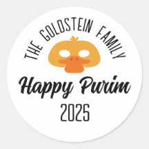 Mascarada de máscara de pato de Purim