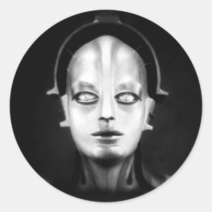 Adesivo Redondo Maschinenmensch de Fritz Lang