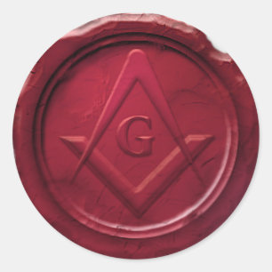 Adesivo Redondo masonic-wax-seal.png