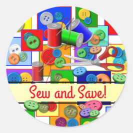 Adesivo Redondo Mastigar e Salvar!