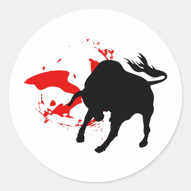 Adesivo Redondo Matador (Frente)