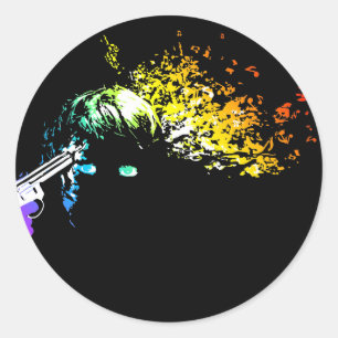 Adesivo Redondo matando-me suavemente