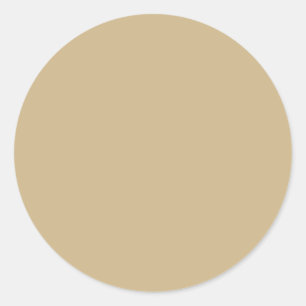 Adesivo Redondo Matte Dourado