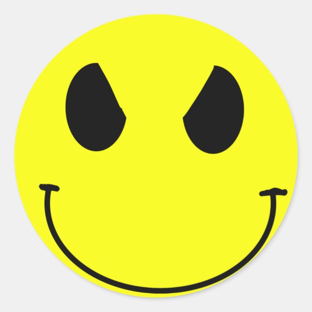 Adesivo Redondo Mau (Frente)