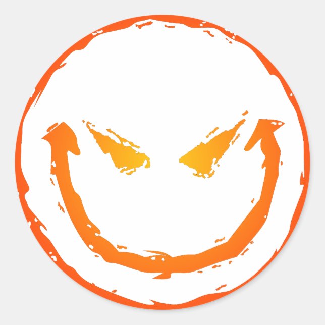 Adesivo Redondo Mau (Frente)